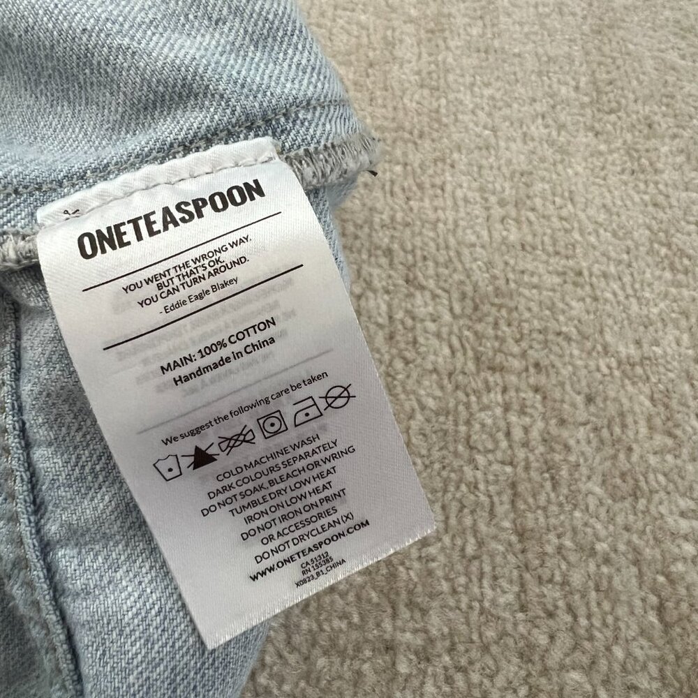 REVOLVE Light Blue Distressed Women's Jeans - Picture 11 of 11